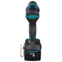 Perceuse combinée Makita DHP485RTJ - 18V, 50 Nm, moteur sans balais, 2 batteries de 5,0Ah