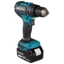 Perceuse combinée Makita DHP485RTJ - 18V, 50 Nm, moteur sans balais, 2 batteries de 5,0Ah