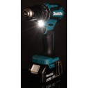 Perceuse combinée Makita DHP485RTJ - 18V, 50 Nm, moteur sans balais, 2 batteries de 5,0Ah