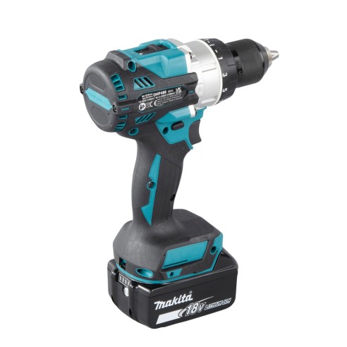 Perceuse combinée Makita DHP486RTJ - 18V, moteur sans balais, 130 Nm, 2 vitesses mécaniques