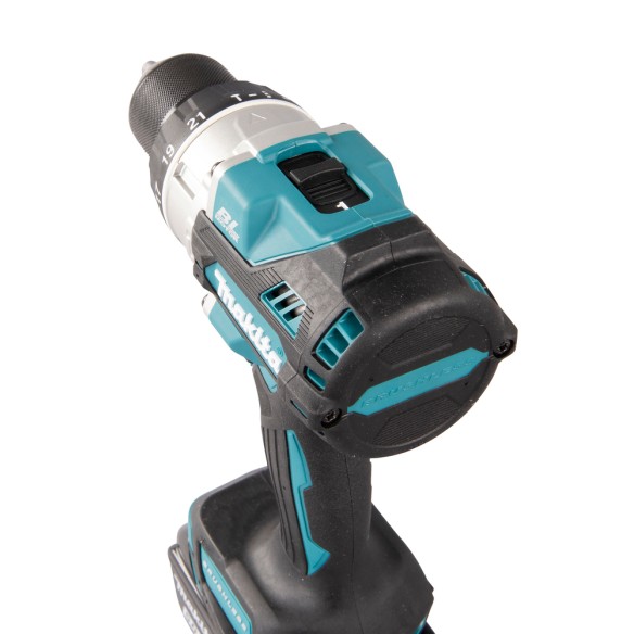 Perceuse combinée Makita DHP486RTJ - 18V, moteur sans balais, 130 Nm, 2 vitesses mécaniques
