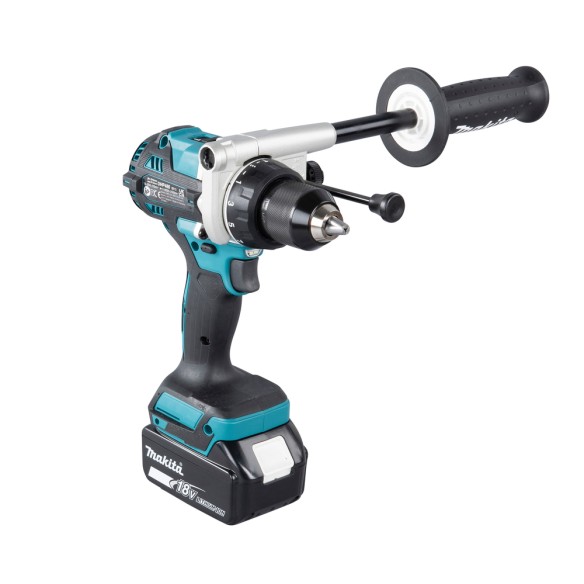 Perceuse combinée Makita DHP486RTJ - 18V, moteur sans balais, 130 Nm, 2 vitesses mécaniques