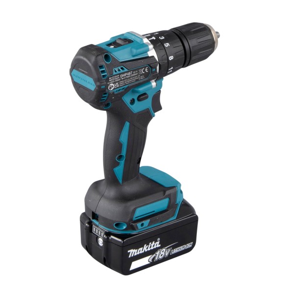 Perceuse combinée Makita DHP487RAJ 18V - 40 Nm - Moteur sans balais - Lumière LED intégrée