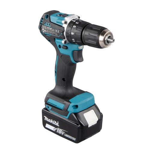Perceuse combinée Makita DHP487RAJ 18V - 40 Nm - Moteur sans balais - Lumière LED intégrée