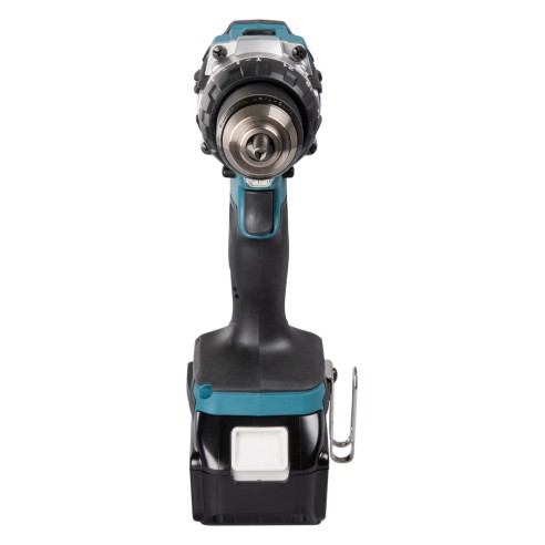 Perceuse Makita DHP489RTJ avec percussion - Moteurs sans balais - Avec deux batteries 18V 5.0Ah - Lumière LED