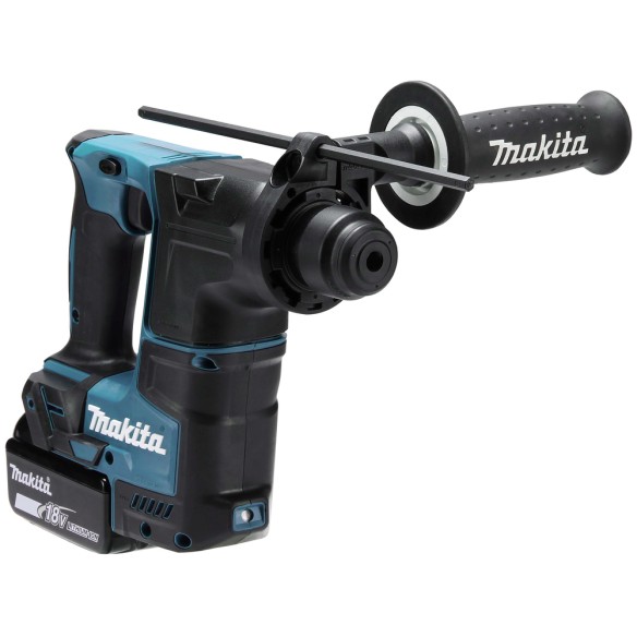 Marteau léger Makita DHR171RTJ - 18V, SDS-PLUS, 1,2 J, moteur sans balais, 17 mm béton
