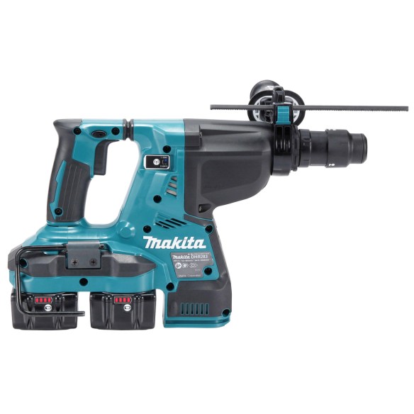 Marteau perforateur SDS-Plus Makita DHR283PT2J - 18V X2, 2,9 J, antivibrations et mandrin rapide