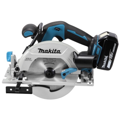 Scie circulaire Makita DHS680RMJ 18V - Compacte, moteur sans balais, profondeur de coupe 57 mm