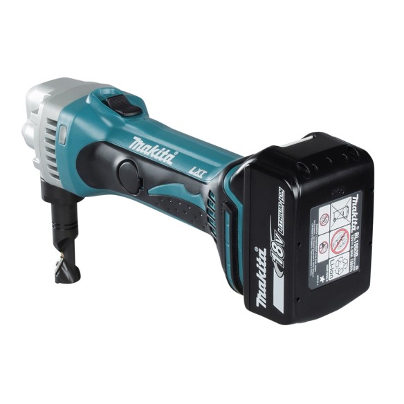 Rongeuse LXT Makita DJN161RMJ - Batterie 18V, 1900 tr/min, coupes précises dans le métal et l'aluminium