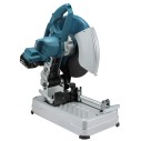 Tronçonneuse Makita DLW140PT2 - 355 mm - 36V (18V x2) - Coupe de métal précise et sécurisée - Moteur sans balais