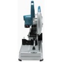 Tronçonneuse Makita DLW140PT2 - 355 mm - 36V (18V x2) - Coupe de métal précise et sécurisée - Moteur sans balais