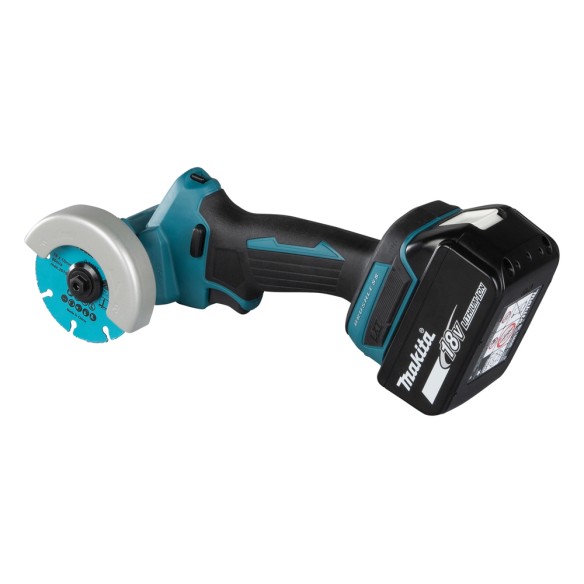 Coupes disques Makita DMC300RTJ - 18V, 20000 tr/min, lumière LED et frein électrique