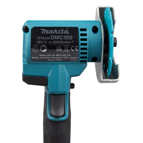 Coupes disques Makita DMC300RTJ - 18V, 20000 tr/min, lumière LED et frein électrique