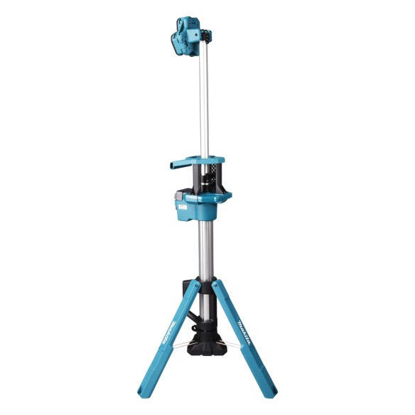 Trépied d'éclairage Makita DML814 - 12 LEDs hauteur réglable, 3000 lumens, IP55