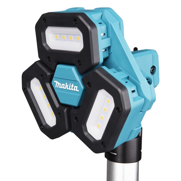 Trépied d'éclairage Makita DML814 - 12 LEDs hauteur réglable, 3000 lumens, IP55