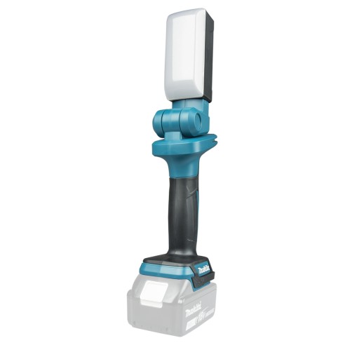 Lampe de poche Makita DML816X 18V - Projecteur double LED, 500 lumens, 7 angles d'éclairage