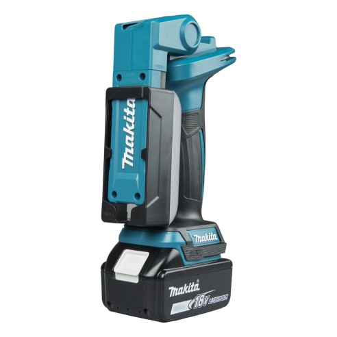 Lampe de poche Makita DML816X 18V - Projecteur double LED, 500 lumens, 7 angles d'éclairage