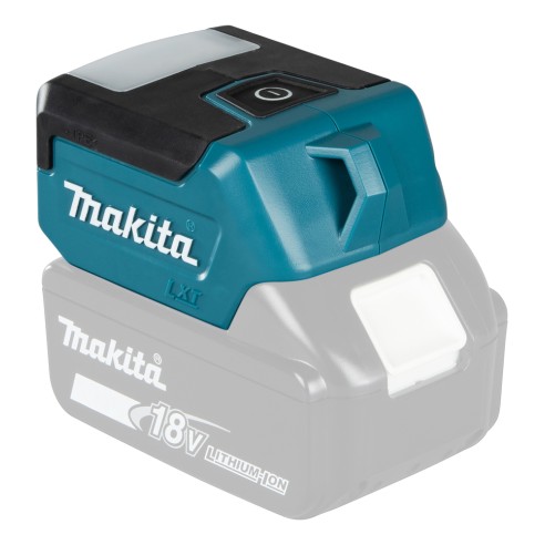 Lampe de travail à batterie Makita DML817 - 14,4V/18V - 3 modes d'éclairage, port USB