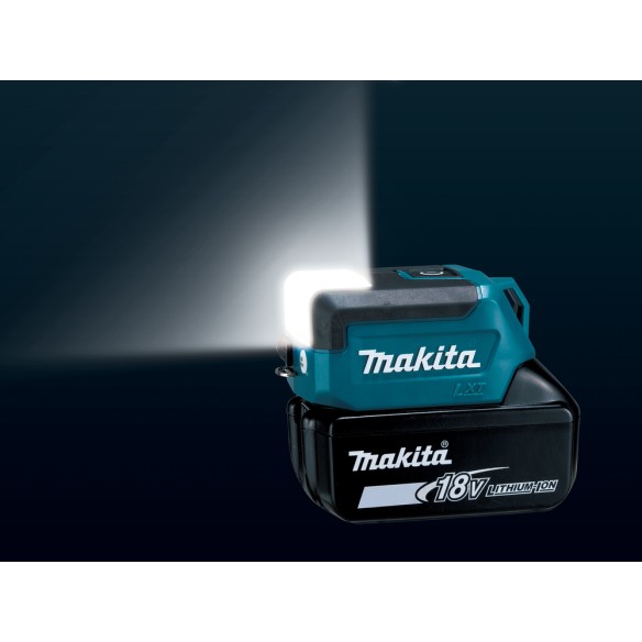 Lampe de travail à batterie Makita DML817 - 14,4V/18V - 3 modes d'éclairage, port USB