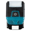 Lampe de travail à batterie Makita DML817 - 14,4V/18V - 3 modes d'éclairage, port USB