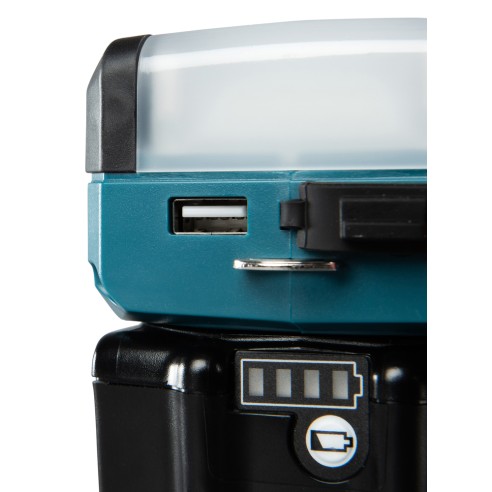 Lampe de travail à batterie Makita DML817 - 14,4V/18V - 3 modes d'éclairage, port USB
