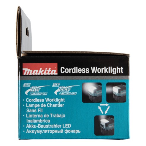 Lampe de travail à batterie Makita DML817 - 14,4V/18V - 3 modes d'éclairage, port USB