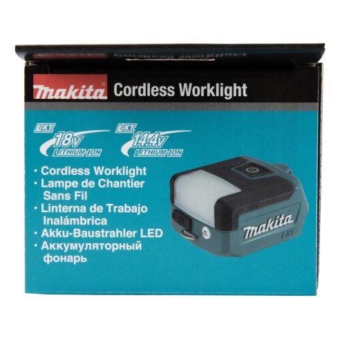 Lampe de travail à batterie Makita DML817 - 14,4V/18V - 3 modes d'éclairage, port USB