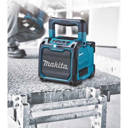 Enceinte Bluetooth Makita DMR200 - IP64, 12Vmax/18V, connexion AUX et USB