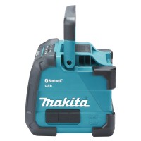 Haut-parleur Bluetooth Makita DMR201 - 12Vmax/18V, IP64, connexion AUX et USB, idéal pour le travail et les loisirs 2