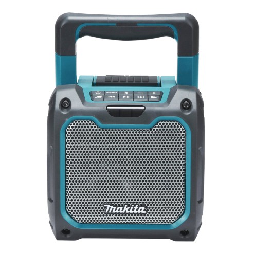 Haut-parleur Bluetooth Makita DMR201 - 12Vmax/18V, IP64, connexion AUX et USB, idéal pour le travail et les loisirs