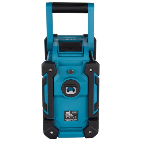 Radio de travail Makita DMR300 - Bluetooth, IP64, chargeur CXT/LXT 12Vmax-18V