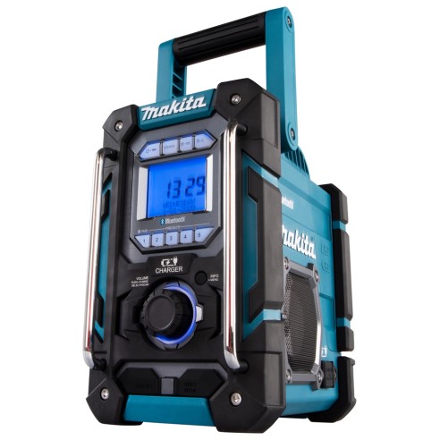 Radio de travail Makita DMR300 - Bluetooth, IP64, chargeur CXT/LXT 12Vmax-18V