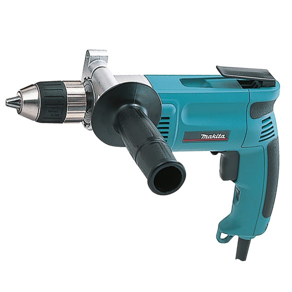 Perceuse électrique Makita DP4001 - 750 W, vitesse variable 0-900 tr/min, mandrin automatique 1,5-13 mm