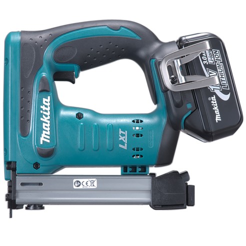 Agrafeuse LXT® 18V Makita DST221RMJ - Fixation rapide de panneaux MDF - 10-22 mm, 2 batteries 4,0Ah