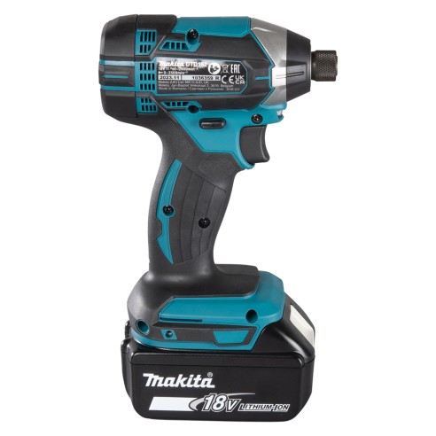 Visseuse à chocs Makita DTD152RTJ - 18V, 165 Nm, 2 batteries de 5,0Ah, lumière LED, Coffret Makpac