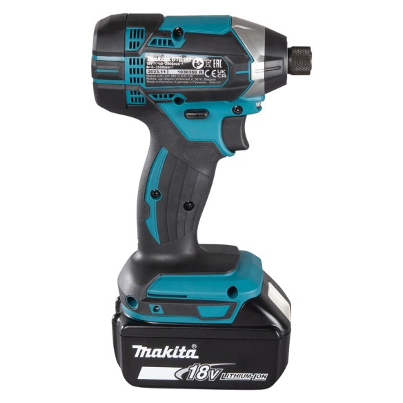 Visseuse à chocs Makita DTD152RTJ - 18V, 165 Nm, 2 batteries de 5,0Ah, lumière LED, Coffret Makpac