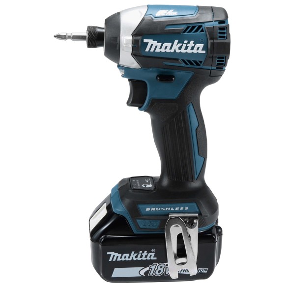 Visseuse à chocs Makita DTD154RTJ - 18V, 175 Nm, 3 réglages de puissance, moteur sans balais
