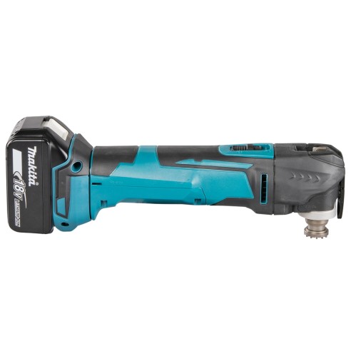 Outil oscillant Makita DTM51RMEX1 - 18V LXT, vitesse variable 6000-20000 tr/min, comprend 2 batteries