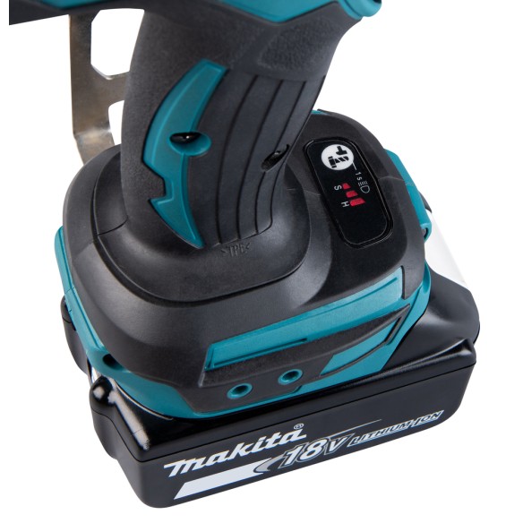 Clé à chocs Makita DTW1002RTJ - 18V, 1200 Nm, moteur sans balais, 2 batteries 5Ah