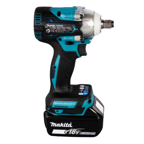 Clé à chocs 18V Makita DTW300RTJ - 330 Nm - Moteur sans balais - 4 vitesses électriques