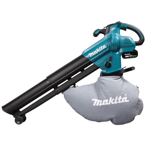 Souffleur Makita DUB187T001 18V - Vitesse variable 64 m/s, fonction aspirateur, batterie LXT®