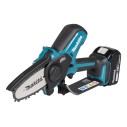 Scie d'élagage Makita DUC101SF 18V - Légère, guide de 10 cm, lubrification automatique, moteur sans balais