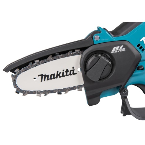 Scie d'élagage Makita DUC101SF 18V - Légère, guide de 10 cm, lubrification automatique, moteur sans balais