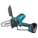 Scie d'élagage Makita DUC101SF 18V - Légère, guide de 10 cm, lubrification automatique, moteur sans balais
