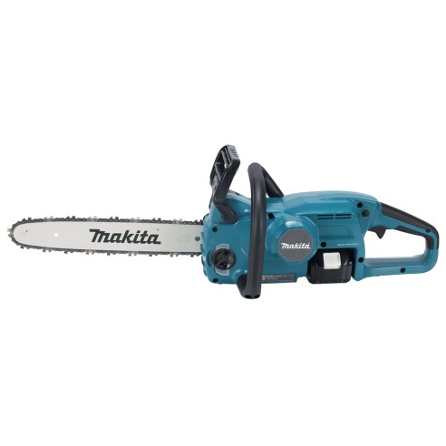 Scie à chaîne sans fil Makita DUC357RT - 18V, 35 cm, moteur sans balais, faible bruit et sans émissions