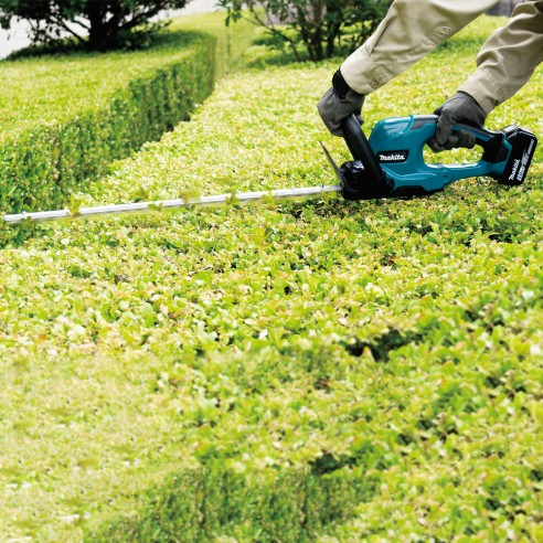 Taille-haies Makita DUH607RT 18V - 600 mm, moteur sans balais, faible consommation, frein électrique