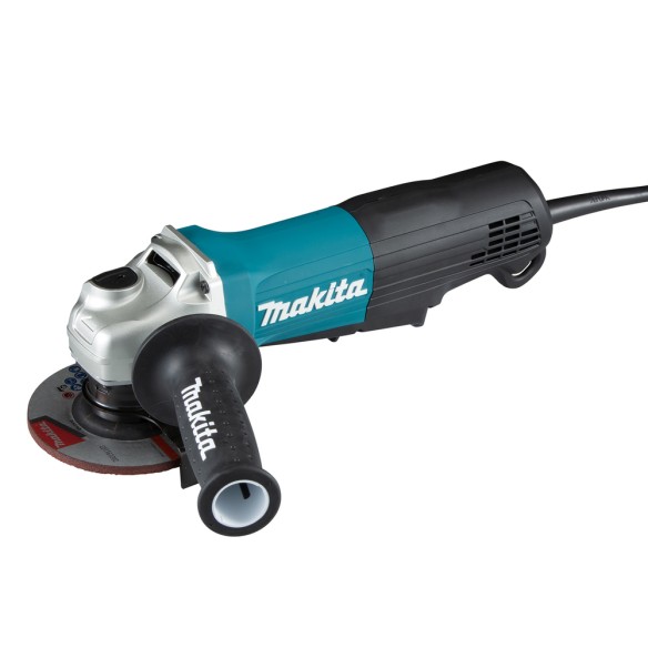 Meuleuse Makita GA4550R - 115 mm - 1.300 W - Démarrage progressif et anti-redémarrage