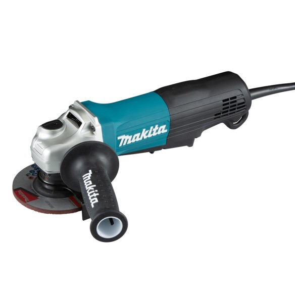 Meuleuse Makita GA4551R - 115 mm - 1.300 W - Démarrage en douceur et fonction anti-redémarrage