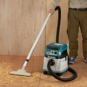 Aspirateur sans fil Makita DVC157LZX3 - 36V (18V x2) - 15L, AWS et moteur sans balais - Sans batteries ni chargeur