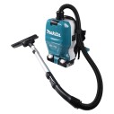 Aspirateur à dos Makita DVC261Z - 36V (18V x2) - Moteur sans balais, filtre HEPA - Sans batterie ni chargeur ni Coffret